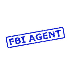 Fbi Agent Stamp Seal With Unclean Style