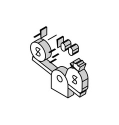 Leverage Help Isometric Icon