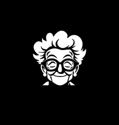 Grandma - Minimalist And Flat Logo