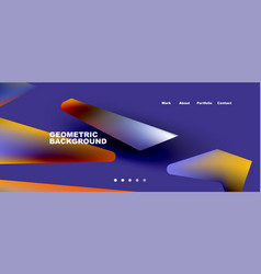 Landing Page Background Template Abstract