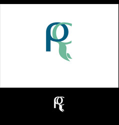 Letter P Typography Concept