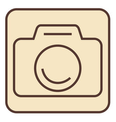 Photo Camera On A White Background