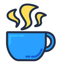 Online Business Cup Outline Stroke Icon