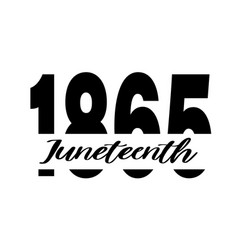 1865 Juneteenth - Logo Design