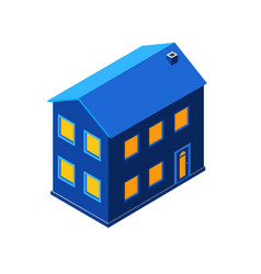 Night City Building Apartment Residential Home