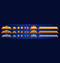 Royal Game Buttons Animation Set