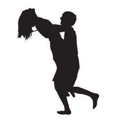 Couple Romantic Lift Silhouette