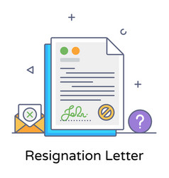 Resignation Letter