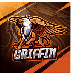 Griffin Esport Mascot Logo Design