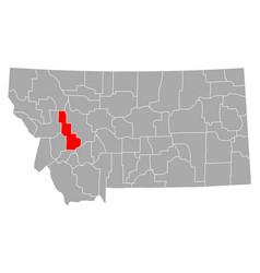 Map Powell In Montana