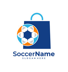 Shop Soccer Logo Template Football Logo