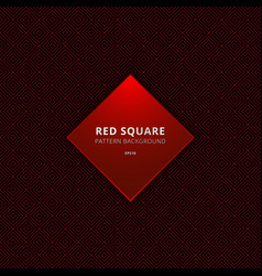 Abstract geometric square seamless pattern Vector Image