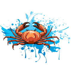 Crab Royalty Free Vector Image - Vectorstock