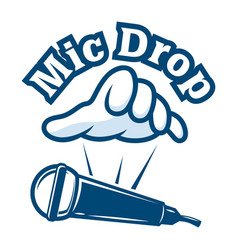 Mic Drop Logo