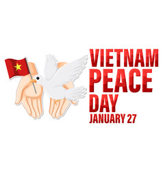 Vietnam Peace Day Banner