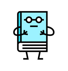 Book Stationery Character Color Icon