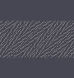 Incline Chevron Outline Endless Pattern Line Art