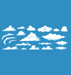 Game Clouds Asset Retro 8 Bit Video