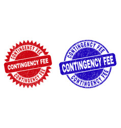 Contingency Fee Rounded And Rosette Seals