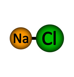 Sodium Chloride Molecule Icon