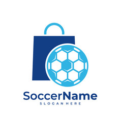 Shop Soccer Logo Template Football Logo