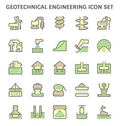 Geotechnical Engineering And Soil Testing Icon