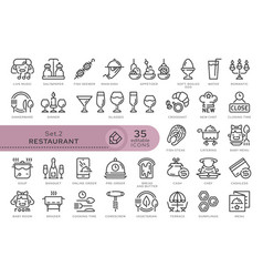 Set Icons Restaurant 02