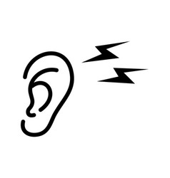 Image Icon Of Noise Irritating The Ear