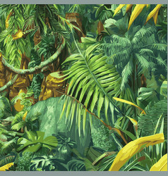 Jungle Tropical Background Landscape