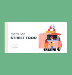 Popular Street Food Landing Page Template Mother