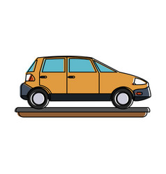 Car Van Sideview Icon Image