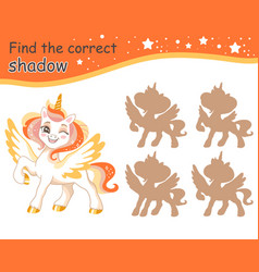 Find Correct Shadow Magic White Unicorn Brown