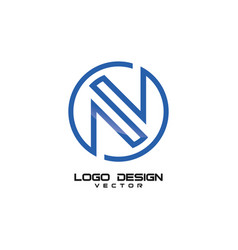 N Symbol Logo Design