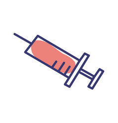 Medical Syringe Shot Icon