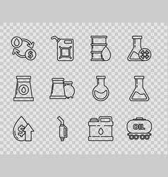 Set Line Oil Price Increase Barrel Oil Gasoline
