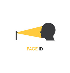 Face Recognition Id Detection Icon Biometric