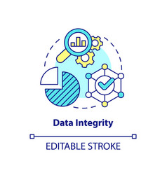 Data Integrity Concept Icon