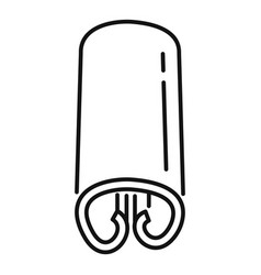 Rope Cinnamon Icon Outline Spice Stick