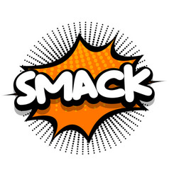 Smack Comic Book Explosion Bubble