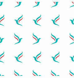 Abstract Bird Pattern Bird Simple Background