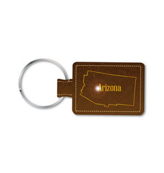 Arizona Leather Key Fob