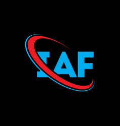 Iaf Logo Letter Letter Logo Design