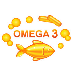 Fish Oil Omega 3 Fatty Acid Vitamin Pill Capsule