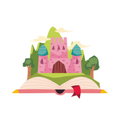 Flat Story Book Icon