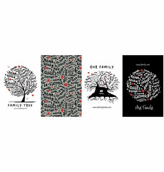 Family Tree Concept Art Collection Frame