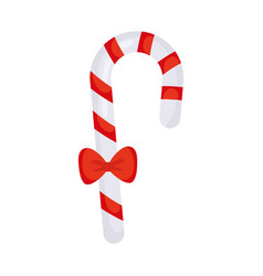 Candy Cane With Red Bow