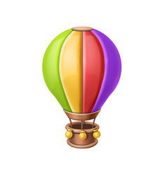 Hot Air Balloon 3d Basket Travel