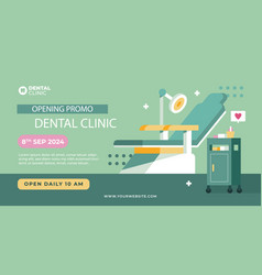 Flat Design Dental Clinic Template