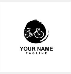 Grudge Simple Bicycle Logo And Icon