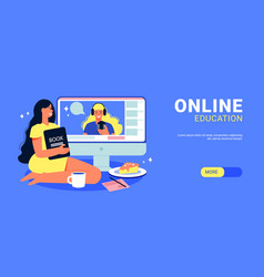 Online Education Horizontal Banner